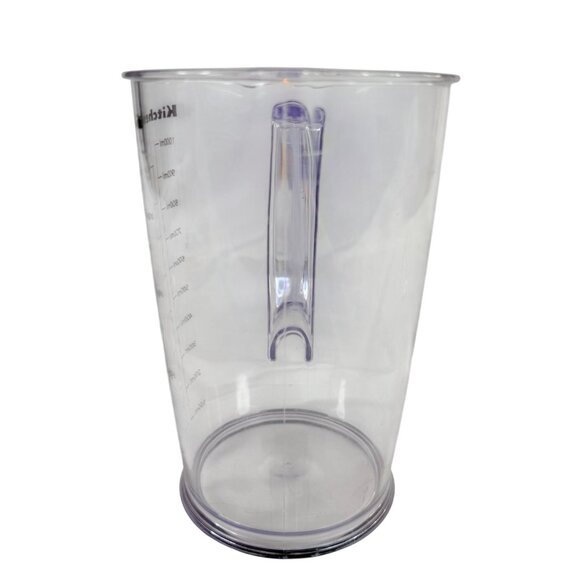 KitchenAid Immersion Blender 1 Liter Measuring Mixing Pitcher With Lid 4 Cup - Picture 8 of 12